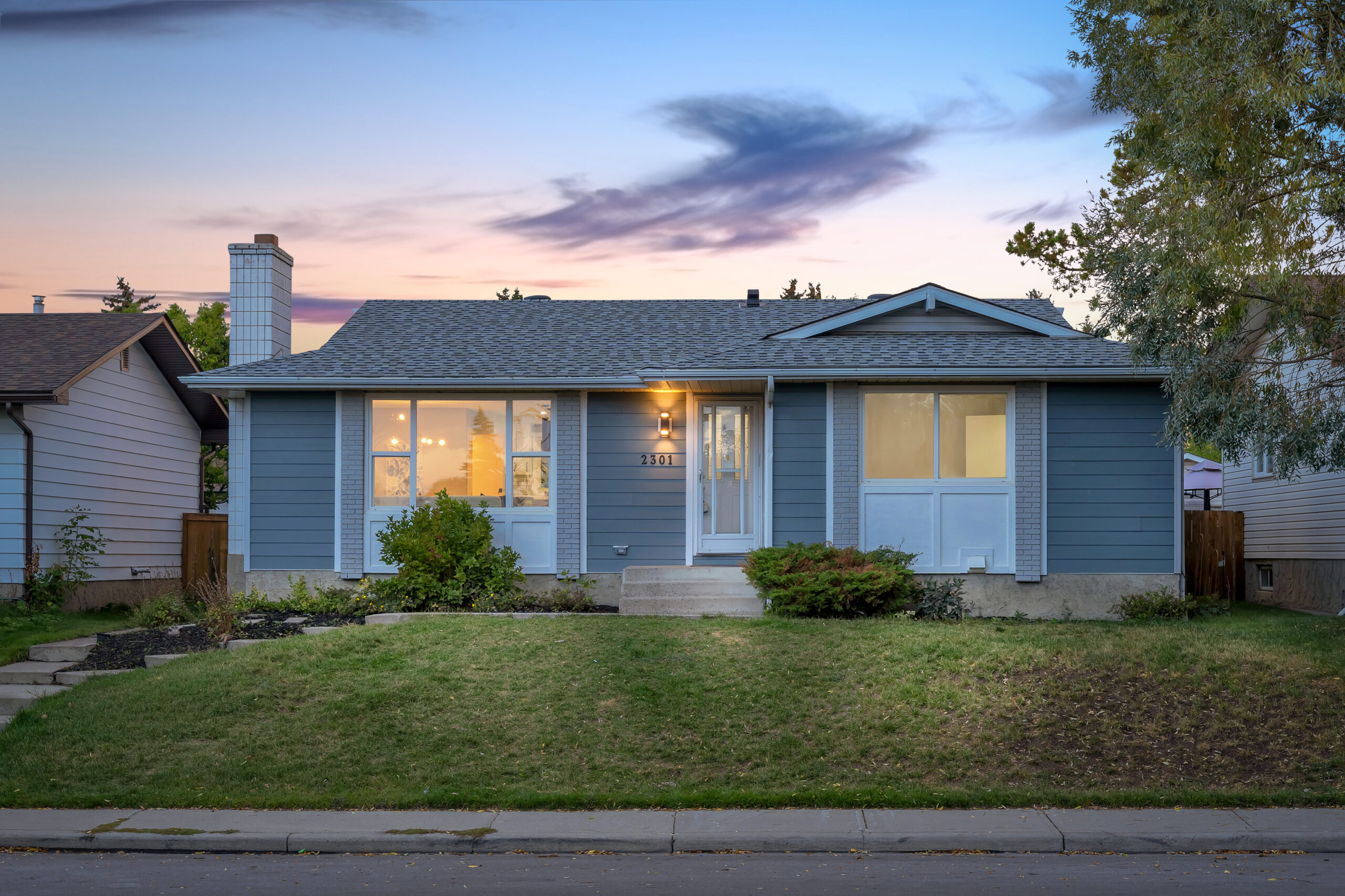 Front elevation (sky replacement)